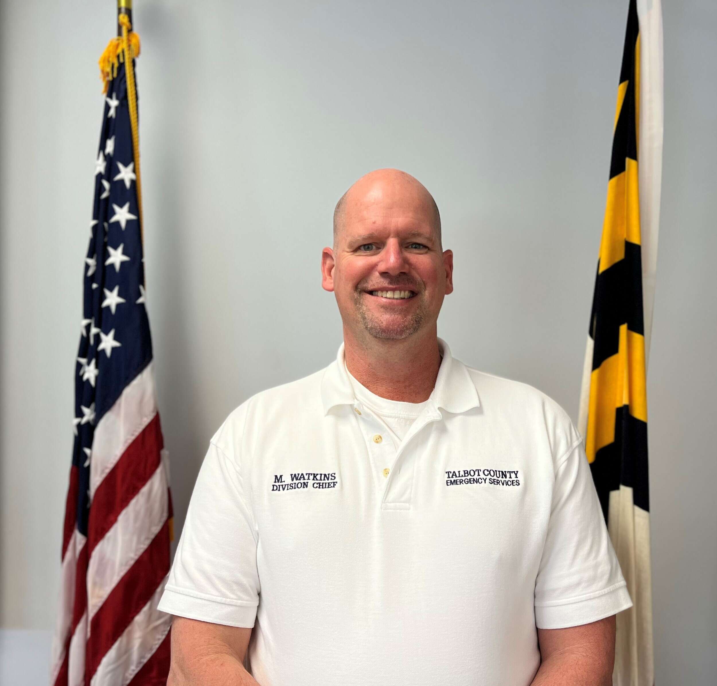 Matthew Watkins Named Talbot County Department of Emergency Services Division Chief